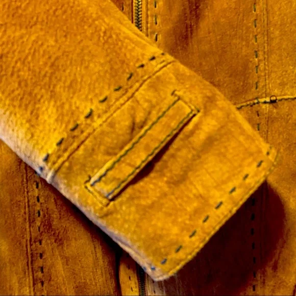 EMC Suede Leather Fully Lined Jacket - Picture 9 of 14